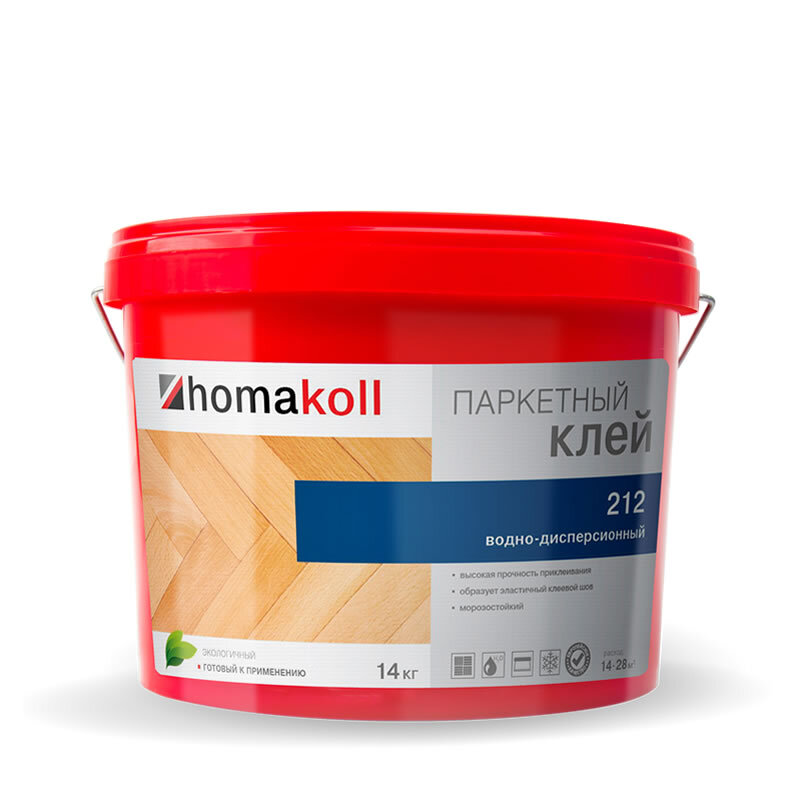 Клей Homakoll 212 паркетный 14 кг