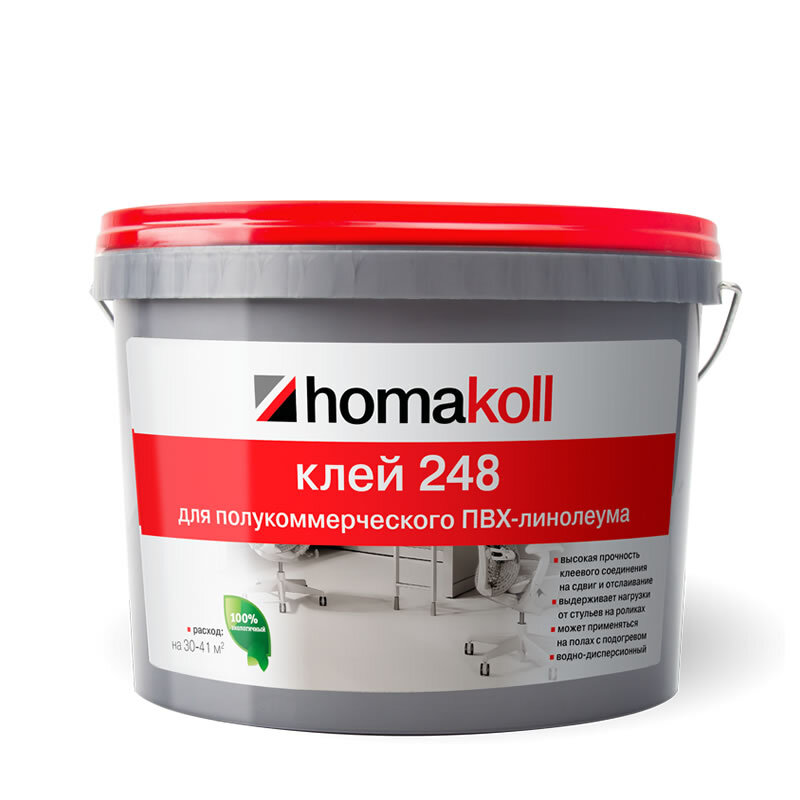 Клей Homakoll 248 для линолеума 7 кг