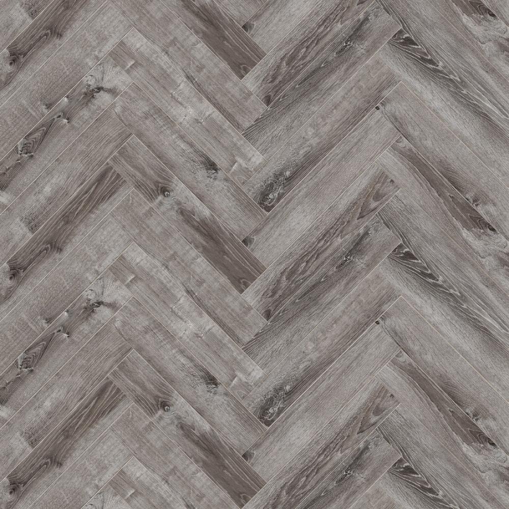 Кварц-винил CronaFloor Herringbone Дуб Тулон H009