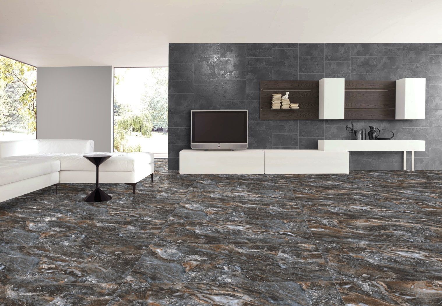 Керамогранит Primavera Caribbean Black Rust 60x120 см (CR205)