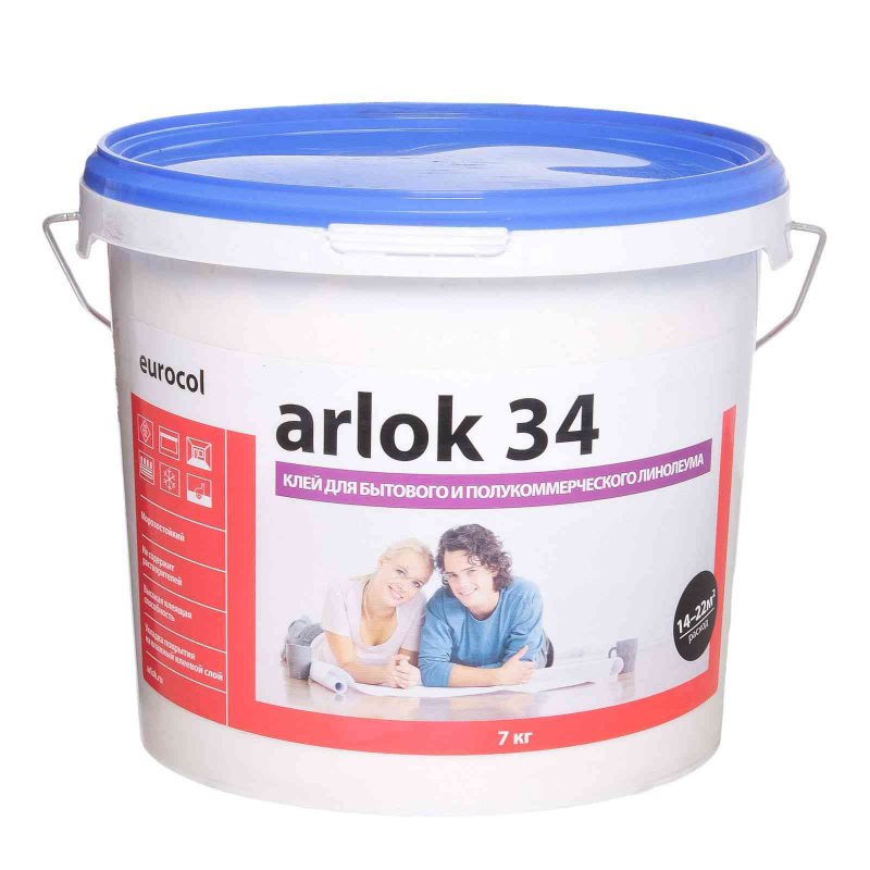 Клей Arlok 34 для ПВХ-покрытий 7 кг