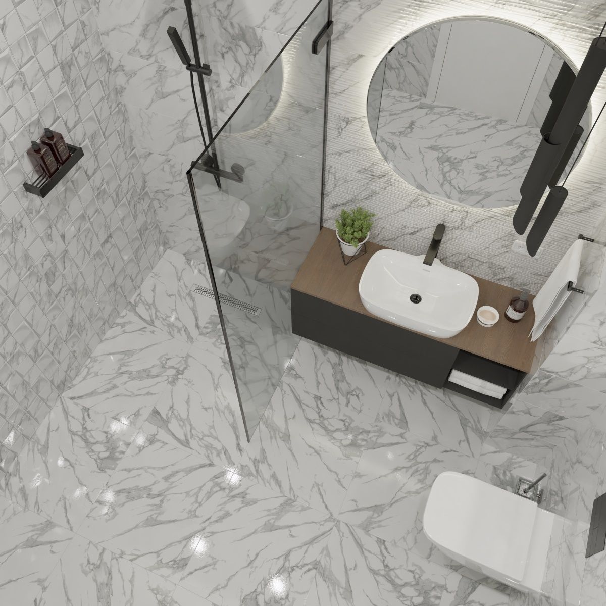 Керамогранит Primavera Omnia White 60x60 см (PR136)